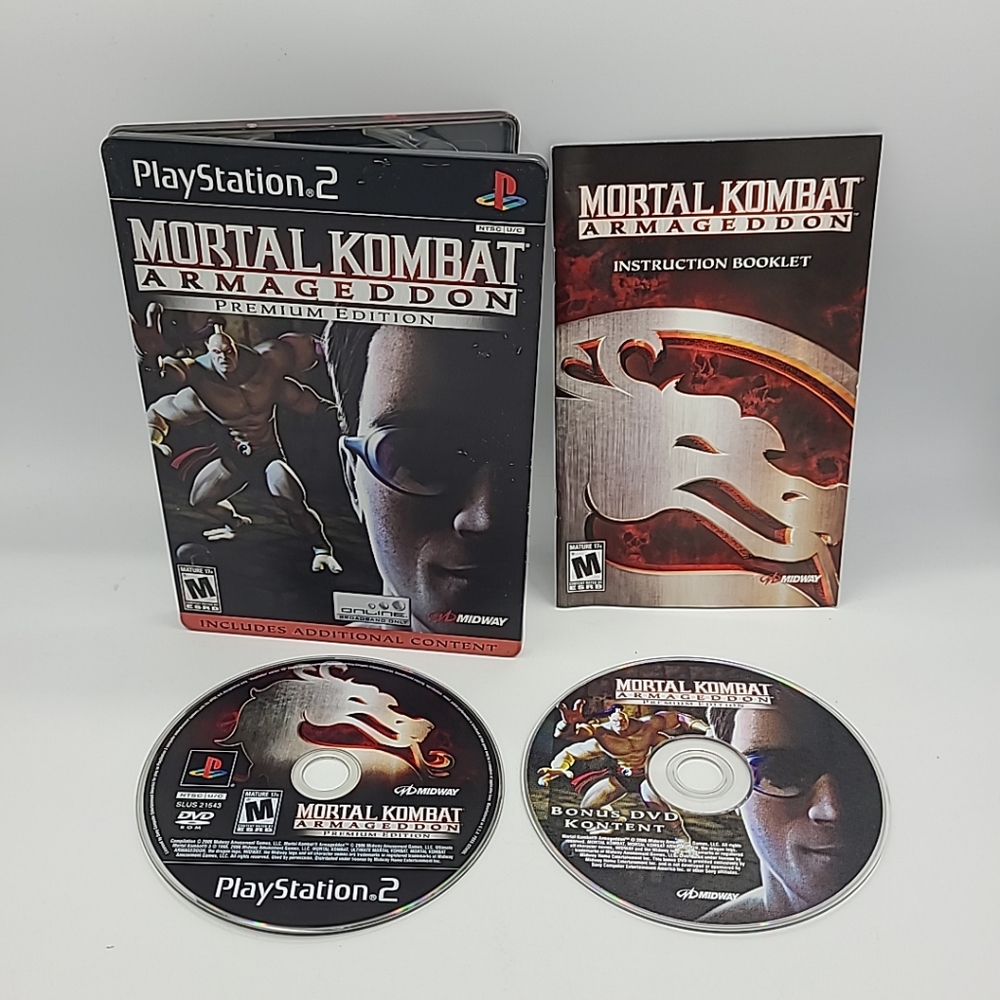 Mortal Kombat: Armageddon - Premium Edition PS2 - CIB Steelbook